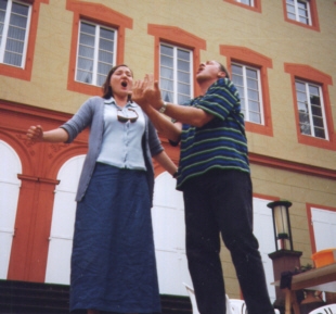 Die Fledermaus, Probe